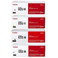 055H... CANON Canon 055H ...  High Capacity...4/ Set;  Includes 1 Each of all colors..........3020C001... 3019C001...3018C001...3017C001  - Product Image