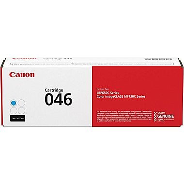 1249C001 Cartridge 046H ...   CYAN Standard Yield Toner2.3k - Product Image
