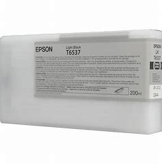T653700 EPSON Light Black Ink   200ML - Product Image