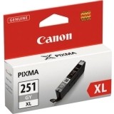 6452B001 CLI-251XL Canon Gray Ink  650 Pgs - Product Image