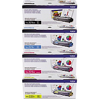 TN225 Pack of 4...TN221 TN221BK and   High Yield , TN225C, TN225M, TN225Y..(May not be available) - Product Image