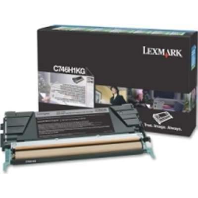 C746H1KG      Lexmark  Black Toner  HiYield  12k - Product Image
