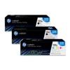 CE259A  OEM Genuine Hewlett Packard Toner, Tricolor Pack: Cyan, Magenta, Yellow - Product Image