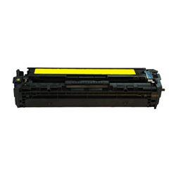 CE322A Hewlett Packard Compatible   Made in USA  Yellow Toner Cartridge - Product Image