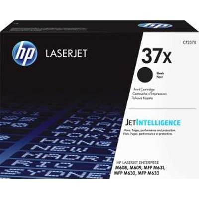 CF237X ..37X.. HP Black Toner  Page Yield: 25k..(The CF237X will not fit into a M607 ) - Product Image