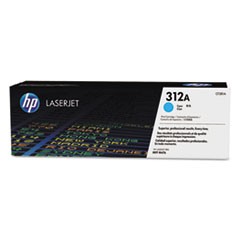 CF381A ..HP 312A  ...   HP  Cyan Toner with Drum Cartridge   2.7k - Product Image