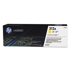 CF382A ..HP 312A  ...   HP  Yellow Toner with Drum Cartridge   2.7k - Product Image