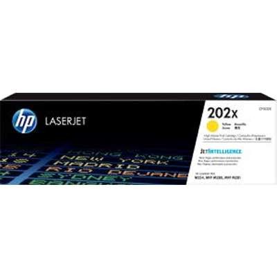 CF502X ,202X HIGH YIELD  YELLOW Toner  2.5K - Product Image