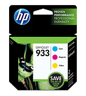 N9H56FN,933,#140..  Combo Pack (All colors No Black) Standard Yield 300 Pages each - Product Image