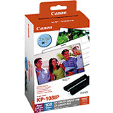 KP-108in     Color Ink & Paper Set...Black / Cyan / Magenta / Yellow  - Product Image