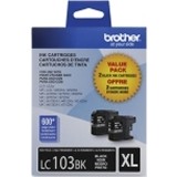 LC1032PKS   Brother 2/Pack    Black Inkjets - Product Image