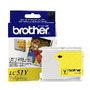 Brother OEM LC51Y Yellow Inkjet Toner Print Cartridge  - Product Image
