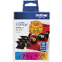 LC713PKS.....3 PACK OF COLORS ONLY.... Cyan, Magenta, and Yellow - Product Image