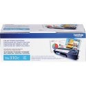TN310C BROTHER CYAN TONER..STANDARD TONER....Page Yield  1,500 - Product Image