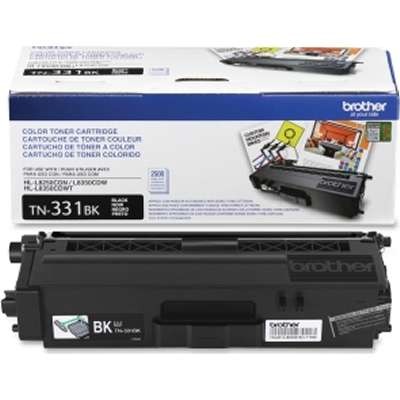 TN331BK   Brother Black Toner 2.6k - Product Image