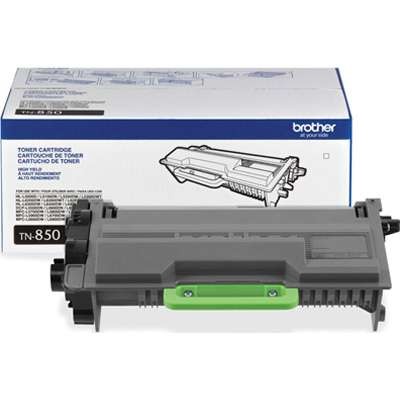 TN850   Brother Genuine  Black High Yield  8k - Product Image